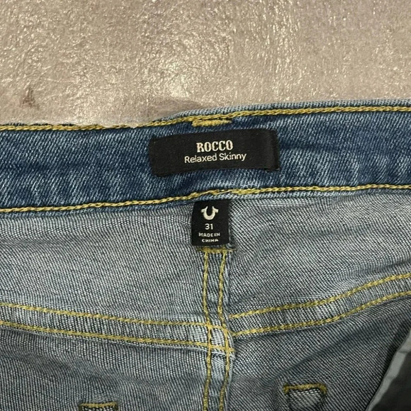 [31Inseam 31”]True Religion Mens Rocco Relaxed Skinny Jean - Picture 6 of 6